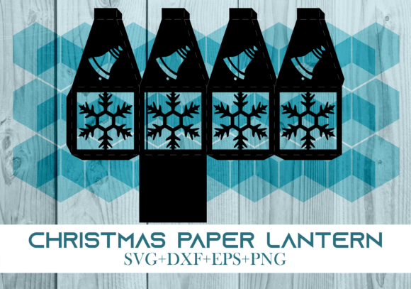 Christmas 3D SVG Lanterns for Bloggers