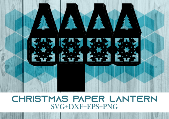 Christmas Paper Lantern Series 0740: A 3D SVG Review