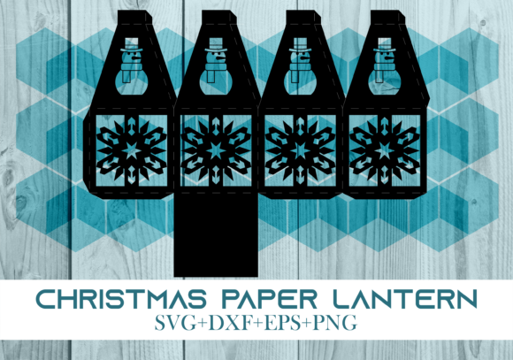 Christmas Paper Lantern Series 0760: A 3D SVG Review