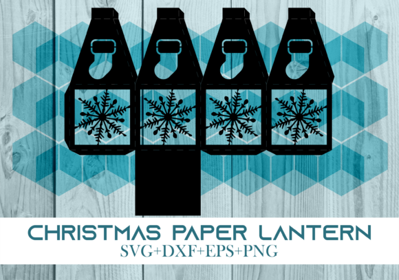 Reviewing Christmas Paper Lantern Series 0793 3D SVG